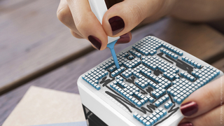 Customizable Pixel Stamp Lets You Painstakingly Punch Out Any Design